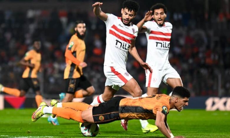 الزمالك ضد نهضة بركان